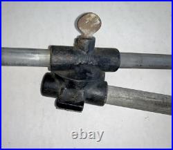 Vintage Woodward Cast Iron Industrial Articulating Light Shop Lamp Parts Only