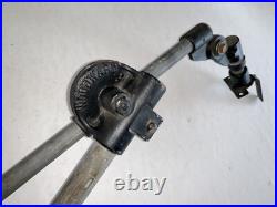 Vintage Woodward Cast Iron Industrial Articulating Light Shop Lamp Parts Only