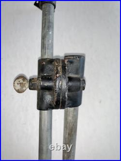 Vintage Woodward Cast Iron Industrial Articulating Light Shop Lamp Parts Only