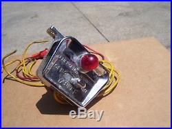 Vintage YANKEE auto accessory Hazard warning flasher switch light lamp kit gm vw