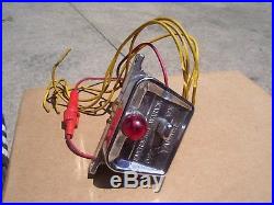Vintage YANKEE auto accessory Hazard warning flasher switch light lamp kit gm vw