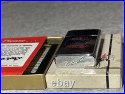 Vintage Zippo Slim 1966 PLANE PARTS INC. Design Silver Color Oil Lighter Vintage Zippo Slim 1966 PLANE PARTS INC. Design Silver Color Oil Lighter