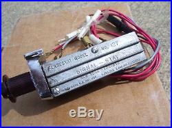 Vintage automobile accessory Hazard warning flasher switch light lamp kit gm vw