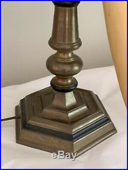 Vintage chapman horn lamp Brass Pair Parts