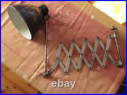 Vintage industrial lamp scissors. For Restoration