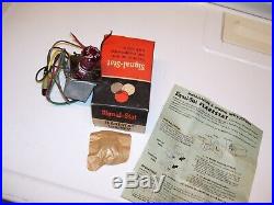 Vintage nos 1960' s Flarestat 105 accessory Flasher switch hazard emergency 12v