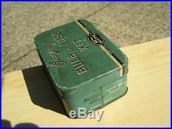 Vintage nos 50s Ford emergency Bulb & fuse kit tin box can head tail lights lamp