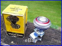 Vintage nos 50s SANTAY Spin UR Wheel steering knob control gm street rat hot rod