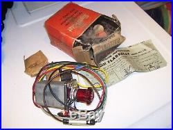 Vintage nos automobile Hazard flasher warning light switch Flarestat 105 hot rod