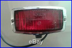 Vintage oem chrome red bosch rear fog light lamp