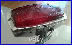 Vintage oem chrome red bosch rear fog light lamp