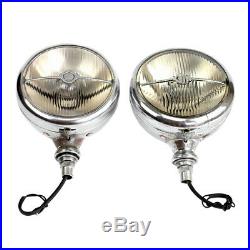 Vintage pair of Lucas King of the road FT57 fog lamps spot lights RARE FIND! 1