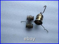 Vintage solid cast brass floor lamp base and parts