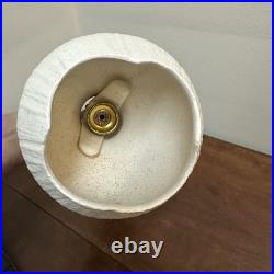 Vtg 1950's Charles Houston Pottery Swag Pendant Hanging Light MCM Atomic Parts