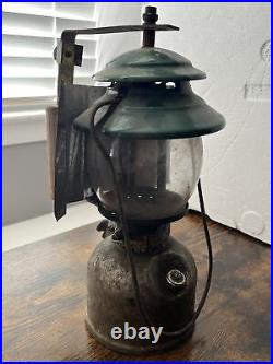 Vtg 1950's Coleman Lantern Model 242C Untested For parts or Repair Collectible
