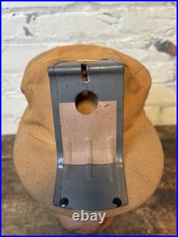 Vtg 40s Justrite Adjustable Canvas Cap Carbide Lamp with Original Box & Parts NOS