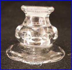 Vtg Antique Baccarat chandelier Parts cup Lighting parts Crystal Set of 6
