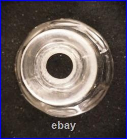 Vtg Antique Baccarat chandelier Parts cup Lighting parts Crystal Set of 6