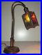 Vtg_Antique_Bizarro_Tiffany_STEAMPUNK_DESK_LAMP_19th_Century_Parts_Art_Nouveau_01_vkg