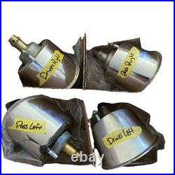 Vtg Cars'61/62 Light Lamp Lenses Original Set 4 Red Official Gm Parts