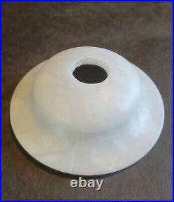 Vtg Genuine Alabaster Stone Bobeche Candle Cup Lamp Chandelier Replacement Parts