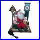 Vtg_Holiday_Creations_Animated_Santa_with_Clock_Puppy_Working_Tiffany_Lamp_READ_01_cafo