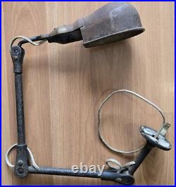 Vtg Industrial Work Light Lot Parts Repair Articulating Hubbell Work Shop Lamp