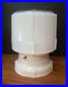 Vtg_Lamp_Light_Shade_WHITE_Glass_CERAMIC_Ceiling_FIXTURE_Deco_MCM_Parts_repair_01_rh