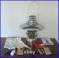 Vtg PETROMAX Super Rapid 829/500CP Lantern Petromax Shade Germany & Spare Parts