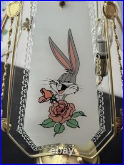 Vtg & RARE! Looney Tunes Characters Brass Touch Lamp by Dale Tiffany, 24- Parts