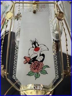 Vtg & RARE! Looney Tunes Characters Brass Touch Lamp by Dale Tiffany, 24- Parts