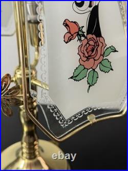 Vtg & RARE! Looney Tunes Characters Brass Touch Lamp by Dale Tiffany, 24- Parts