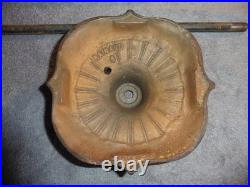 Vtg Rainaud Lamp Parts 10 Column & 7 Base w Inner Poles & Screw Attachments