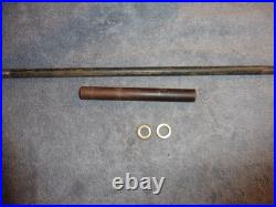 Vtg Rainaud Lamp Parts 10 Column & 7 Base w Inner Poles & Screw Attachments