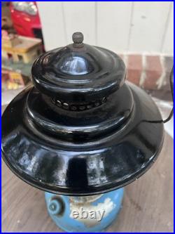 Vtg Sears Lantern Parts Antique Western Survivalist 476 74070 7114 Blue