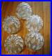 Vtg_ball_shaped_globe_textured_glass_flower_leaves_6_SET_OF_5_lamp_parts_01_gf