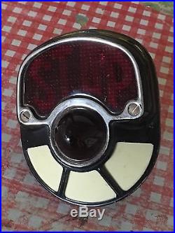 WOW LQQK! Vintage NOS HUPP Tail STOP Tag Light Lamp NEW OLD STOCK Unique OLD