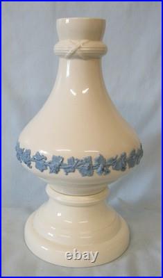 Wedgwood Lavender on Cream Embossed Grape Lamp Parts