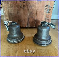 Westinghouse Porcelain Shade Fitters Set of Two Vintage Lampshade Parts