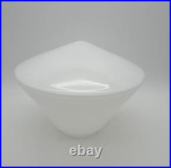 White Opaline Glass Lamp Shade Art Deco Gispen Dutch Spare Parts Replacement