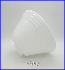 White Opaline Glass Lamp Shade Art Deco Gispen Dutch Spare Parts Replacement