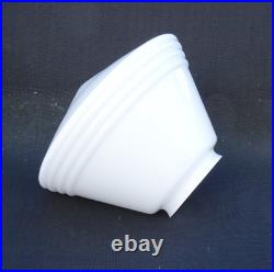 White Opaline Glass Lamp Shade Art Deco Gispen Dutch Spare Parts Replacement