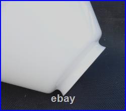 White Opaline Glass Lamp Shade Art Deco Gispen Dutch Spare Parts Replacement