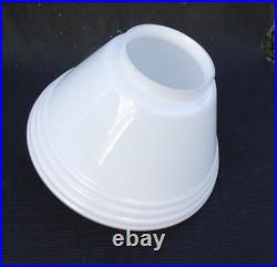 White Opaline Glass Lamp Shade Art Deco Gispen Dutch Spare Parts Replacement