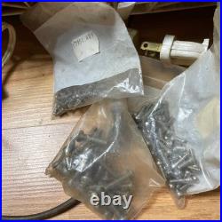 Xl Collection Vtg Early Electric Antique Oil Lamps Parts Lighting Hardware ++